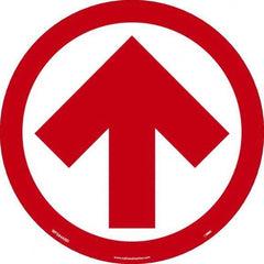 NMC - "Blank" Adhesive-Backed Floor Sign - Industrial Tool & Supply