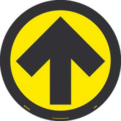 NMC - "Blank" Adhesive-Backed Floor Sign - Industrial Tool & Supply