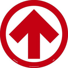 NMC - "Blank" Adhesive-Backed Floor Sign - Industrial Tool & Supply