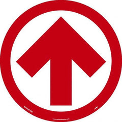 NMC - "Blank" Adhesive-Backed Floor Sign - Industrial Tool & Supply