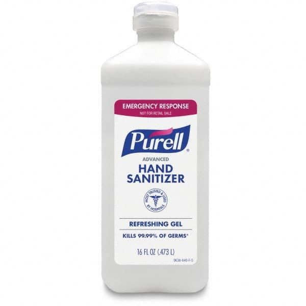 PURELL - 16 oz Gel Bottle, Hand Sanitizer - Industrial Tool & Supply