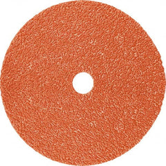 Fiber Disc: 7/8″ Hole, Ceramic Orange, Series 987C