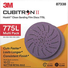 3M - Hook & Loop Discs Abrasive Type: Film Disc Disc Diameter (Inch): 5 - Industrial Tool & Supply