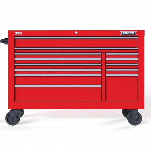 Proto - Tool Roller Cabinets Drawers Range: 11 - 15 Drawers Width Range: 36" - 47.9" - Industrial Tool & Supply