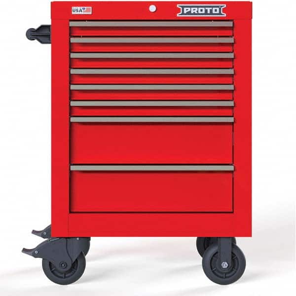 Proto - Tool Roller Cabinets Drawers Range: 5 - 10 Drawers Width Range: 24" - 29.9" - Industrial Tool & Supply