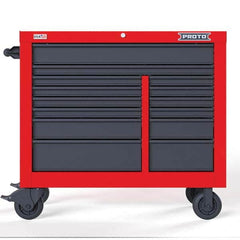 Proto - Tool Roller Cabinets Drawers Range: 11 - 15 Drawers Width Range: 36" - 47.9" - Industrial Tool & Supply