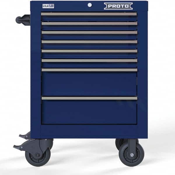 Proto - Tool Roller Cabinets Drawers Range: 5 - 10 Drawers Width Range: 24" - 29.9" - Industrial Tool & Supply