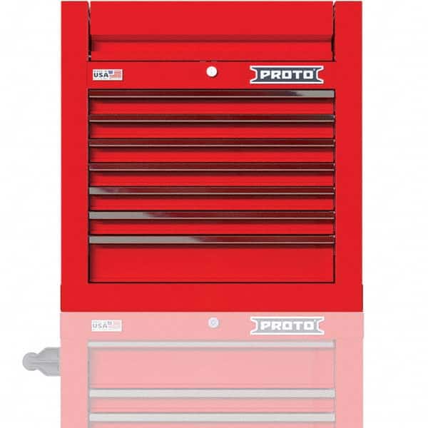 Proto - Tool Roller Cabinets Drawers Range: 5 - 10 Drawers Width Range: 24" - 29.9" - Industrial Tool & Supply