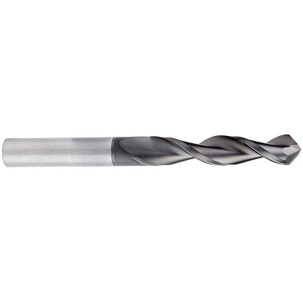 Mapal - 7.7mm 90° Solid Carbide Jobber Drill - Industrial Tool & Supply