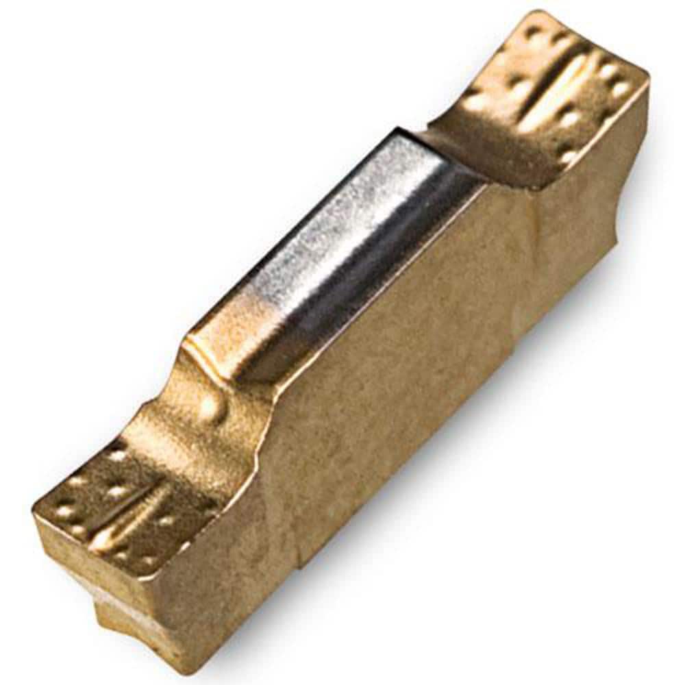 Grooving Insert: TDIPP TT9080, Solid Carbide TiAlN & TiN Finish, Neutral, 0.039″ Cutting Width, Series TDIP