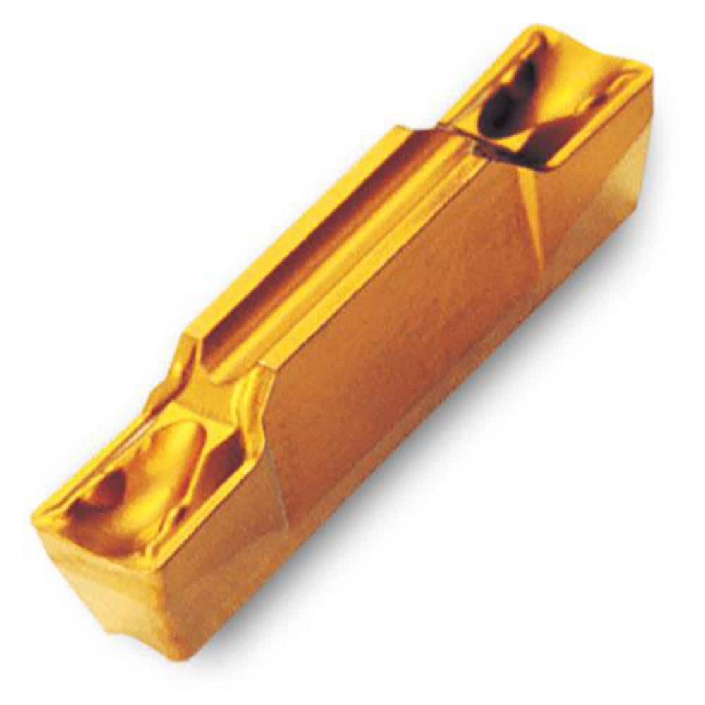 Grooving Insert: TDXUXU-Universal TT8020, Solid Carbide TiCN Finish, Neutral, 0.157″ Cutting Width, Series TDXU-E