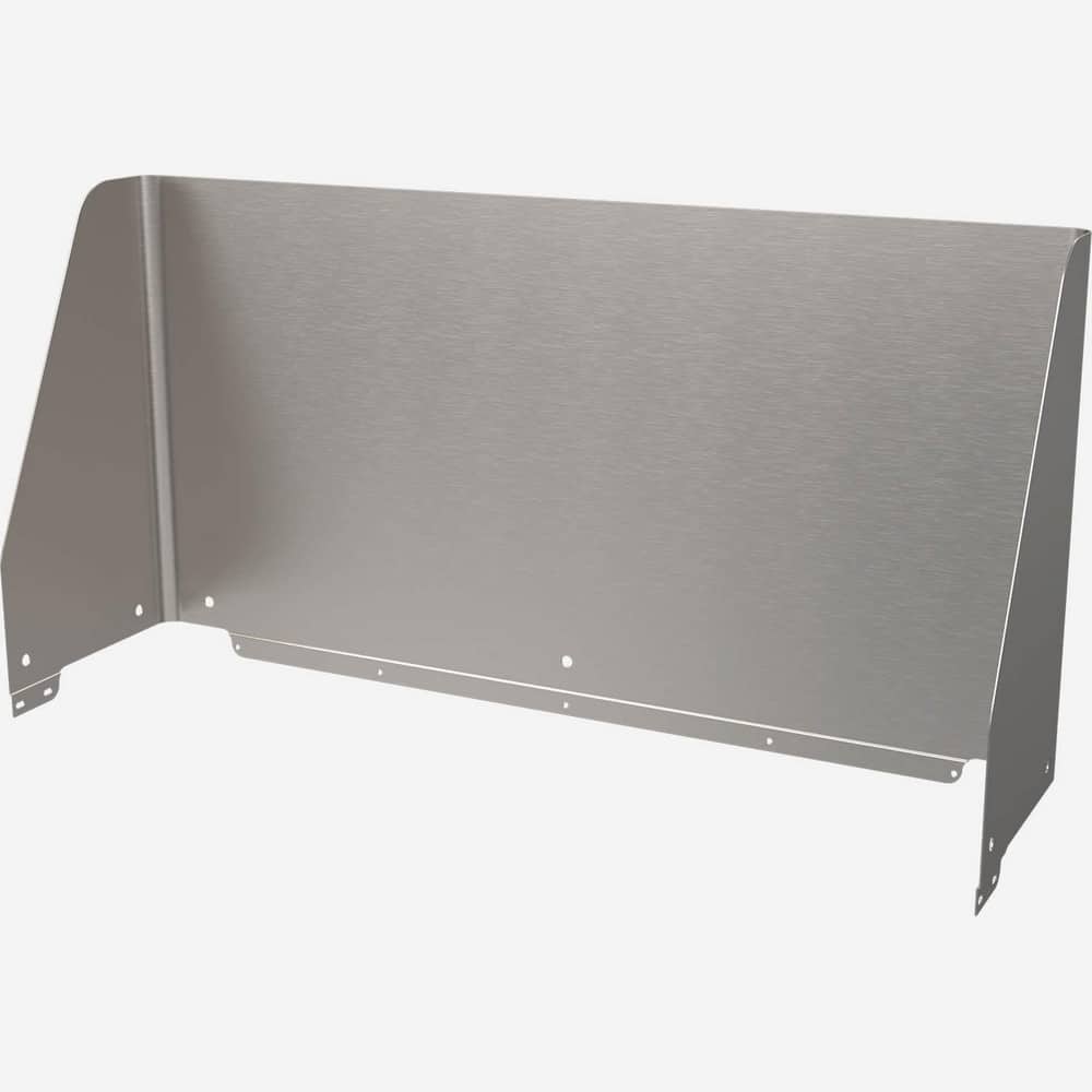 Sink Accessories; Accessory Type: Splash Guard; For Use With: PS1230; PS1210; Material: 18 Gage Type 304 Stainless Steel; Includes: Single Piece Splash Guard with Mounting Hardware.