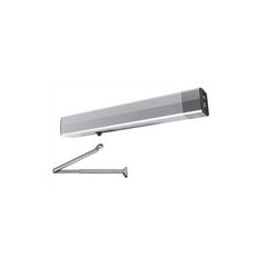 6000 Automatic Door Operator Damper: 250 lb Load Capacity Cast Aluminum, Aluminum Finish, Non-Handed