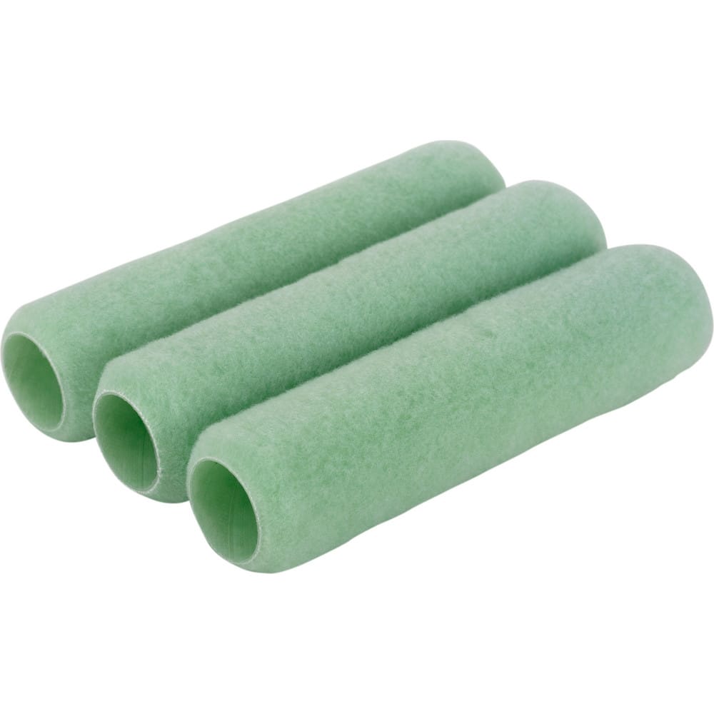 Paint Roller Covers; Nap Size: 0.375; Material: Knit; Surface Texture: Semi-Smooth; For Use With: Eggshell Coating; Flat Coating