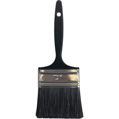 Paint Brush: Polyester, Synthetic Bristle 4-7/8″ , Plastic Handle, for Latex Flat & Oil