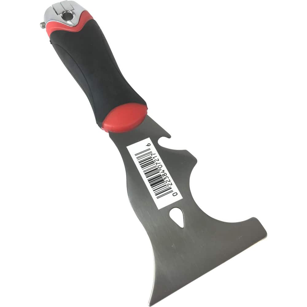 Scrapers & Scraper Sets; Flexibility: Stiff; Blade Type: Straight; Blade Length: 4; Blade Material: Steel; Blade Width: 2.5; Blade Width (Inch): 2.5; Blade Width (Decimal Inch): 2.5; Blade Material: Steel; Number Of Edges: 1; Handle Length: 5; Handle Mate