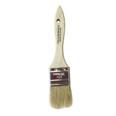 Paint Brush: Natural Bristle, Natural Bristle 4-1/2″ , Wood Handle, for Oil