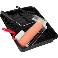 Paint Roller Sets; Type: Mini Roller/Tray Kit; Paint Roller Set; Knit; Kit Type: Mini Roller/Tray Kit; Paint Roller Set; Knit; Roller Length: 3; 9; Paint Type: Water; Latex Flat Paints; Roller Cover Included: Yes