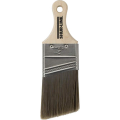 Paint Brush: Polyester, Synthetic Bristle 2-1/2″ , Wood Handle, for Latex Flat & Water