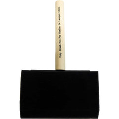 Paint Brush: Foam, Synthetic Bristle 4″ , Wood Handle, for Latex Flat & Oil