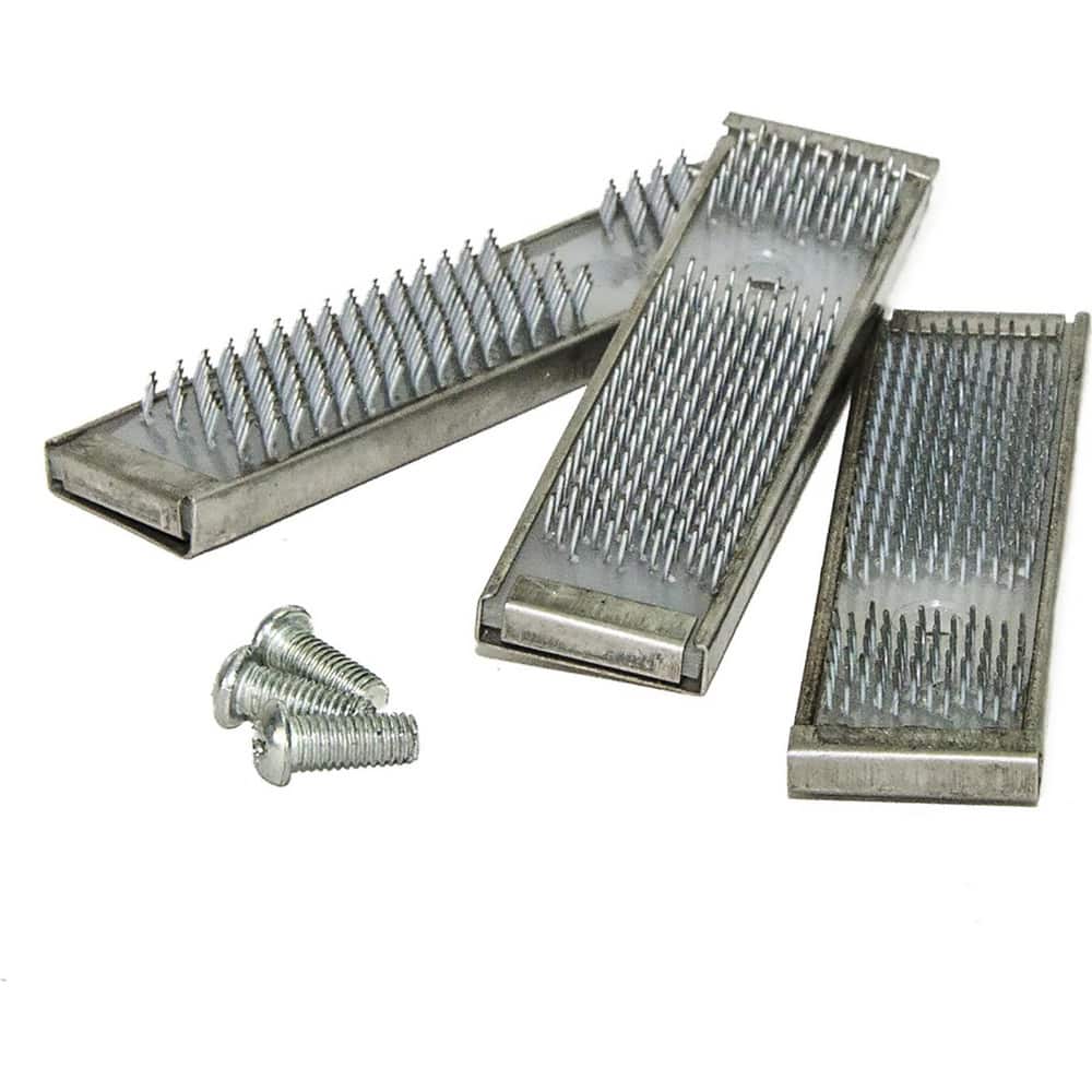 Carpet & Tile Installation Accessories; Type: Gripper Insert; Product Type: Gripper Insert; For Use With: 24-612 - Knee Kicker; Material: Steel; Overall Length: 5.00; Overall Width: 5; Overall Height: 0.3000 in