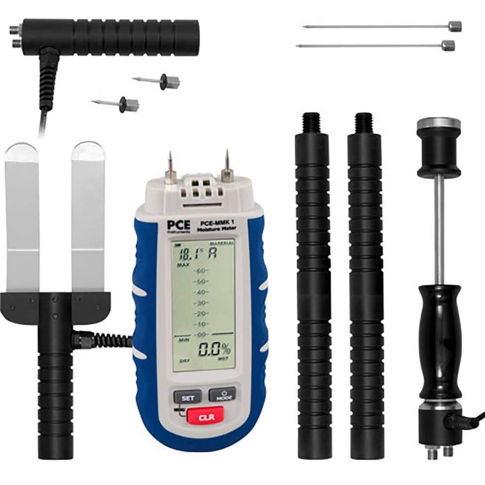 Moisture Meters & Analyzers; Accuracy: 4%; Minimum Operating Temperature: 32  ™F; Maximum Operating Temperature: 104  ™F; Maximum Relative Humidity: 85; Heat Source: None; Accuracy (Percentage): 4%; Type: Moisture Meter; Maximum Relative Humidity (%): 85;