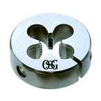 1/8 - 27 / HSS Standard Thread Round Die - Industrial Tool & Supply