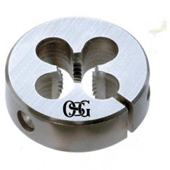‎9/16-18 × 2″ OD High Speed Steel Round Adjustable Die - Industrial Tool & Supply
