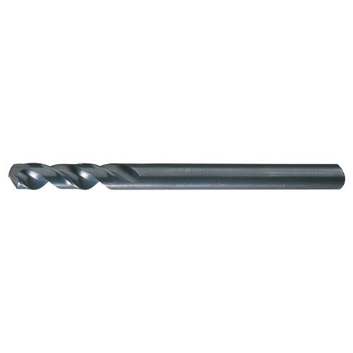 #5 RHS / RHC HSS-CO 8% (M42) 135 Degree Split Point Q-AMD Aircraft Maintenance Short Flute Jobber Drill - Steam Oxide - Exact Industrial Supply