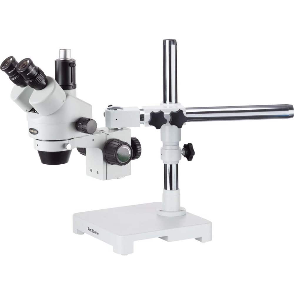 Microscopes; Microscope Type: Stereo; Eyepiece Type: Trinocular; Image Direction: Upright; Eyepiece Magnification: 10x; Maximum Magnification: 7x