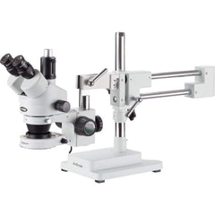 Microscopes; Microscope Type: Stereo; Eyepiece Type: Trinocular; Image Direction: Upright; Eyepiece Magnification: 10x; Maximum Magnification: 7x