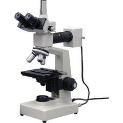 Microscopes; Microscope Type: Compound; Eyepiece Type: Trinocular; Image Direction: Upright; Eyepiece Magnification: 10x; Maximum Magnification: 40x