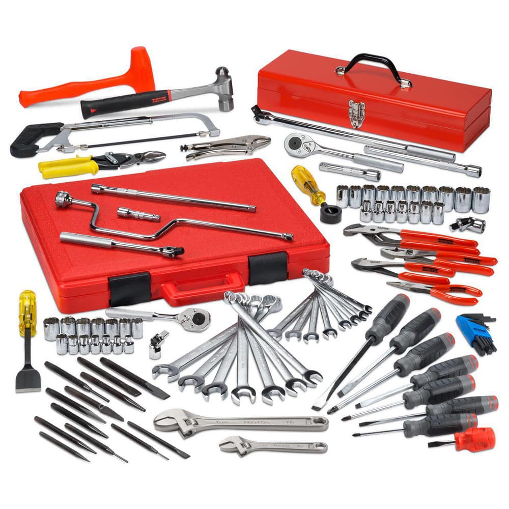 Combination Hand Tool Set: 99 Pc, Master Starter Tool Set