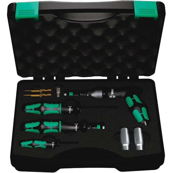 Wera - Torque Limiting Screwdrivers Type: Adjustable Torque Kit Minimum Torque (Nm): 4.00 - Industrial Tool & Supply