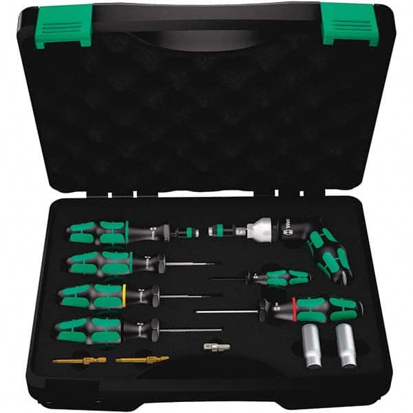 Wera - Torque Limiting Screwdrivers Type: Adjustable Torque Kit Minimum Torque (Nm): 0.25 - Industrial Tool & Supply