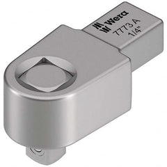 Wera - Torque Wrench Interchangeable Heads Head Type: Square NonRatcheting Size (Inch): 1/4 - Industrial Tool & Supply