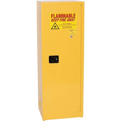 Eagle - Safety Cabinets Hazardous Chemical Type: Flammable and Combustible Liquids Color: Yellow - Industrial Tool & Supply