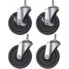 ALERA - Standard Casters Mount: Stem Style: Grip Ring - Industrial Tool & Supply