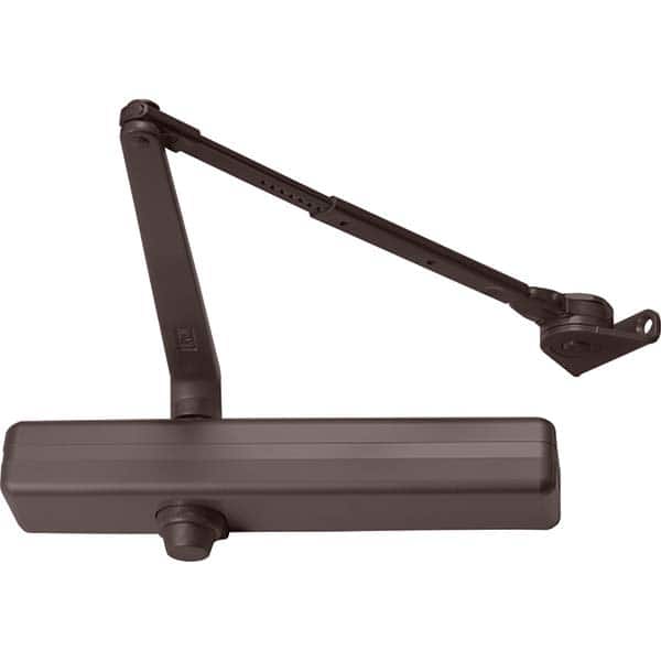 LCN - Manual Dampers Type: Hold Open Door Closer Closer Body Length: 12.3 (Decimal Inch) - Industrial Tool & Supply