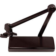 LCN - Manual Dampers Type: Spring Stop Arm Closer Body Length: 12.3 (Decimal Inch) - Industrial Tool & Supply