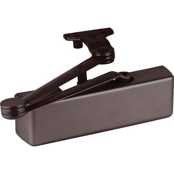 LCN - Manual Dampers Type: Hold Open Door Closer Closer Body Length: 12.3 (Decimal Inch) - Industrial Tool & Supply