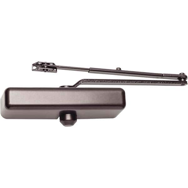 Falcon - Manual Dampers Type: Regular Arm Closer Body Length: 13.6 (Decimal Inch) - Industrial Tool & Supply