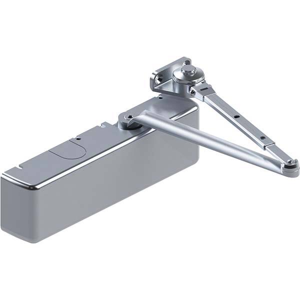 Hager - Manual Dampers Type: Hold Open Door Closer Closer Body Length: 12.3 (Decimal Inch) - Industrial Tool & Supply