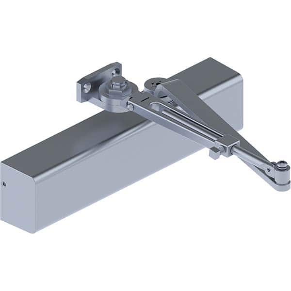 Hager - Manual Dampers Type: Hold Open Door Closer Closer Body Length: 13.1 (Decimal Inch) - Industrial Tool & Supply