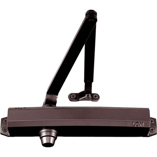 LCN - Manual Dampers Type: Hold Open Door Closer Closer Body Length: 13.1 (Decimal Inch) - Industrial Tool & Supply