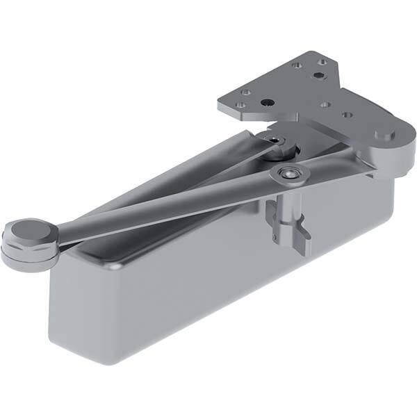 Hager - Manual Dampers Type: Heavy-Duty Door Closer Closer Body Length: 12.3 (Decimal Inch) - Industrial Tool & Supply