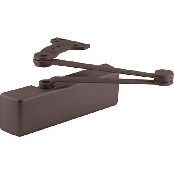 LCN - Manual Dampers Type: Dead Stop Door Closer Closer Body Length: 12.3 (Decimal Inch) - Industrial Tool & Supply