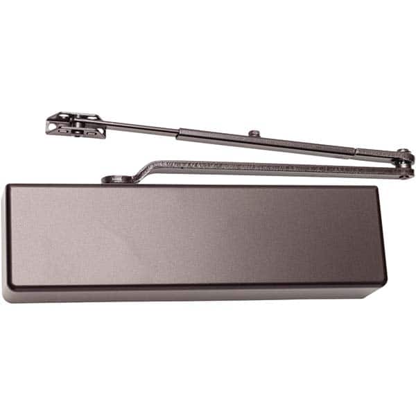 Falcon - Manual Dampers Type: Regular Arm Closer Body Length: 13.6 (Decimal Inch) - Industrial Tool & Supply