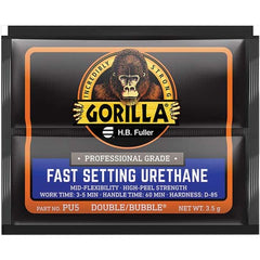 GorillaPro - Smaller than 1 oz. Foil Pack Fast Setting Urethane - Industrial Tool & Supply