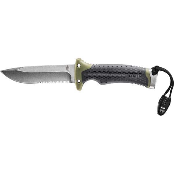 Gerber - Fixed Blade Knives Trade Type: Drop Point Blade Length (Inch): 4.76 - Industrial Tool & Supply